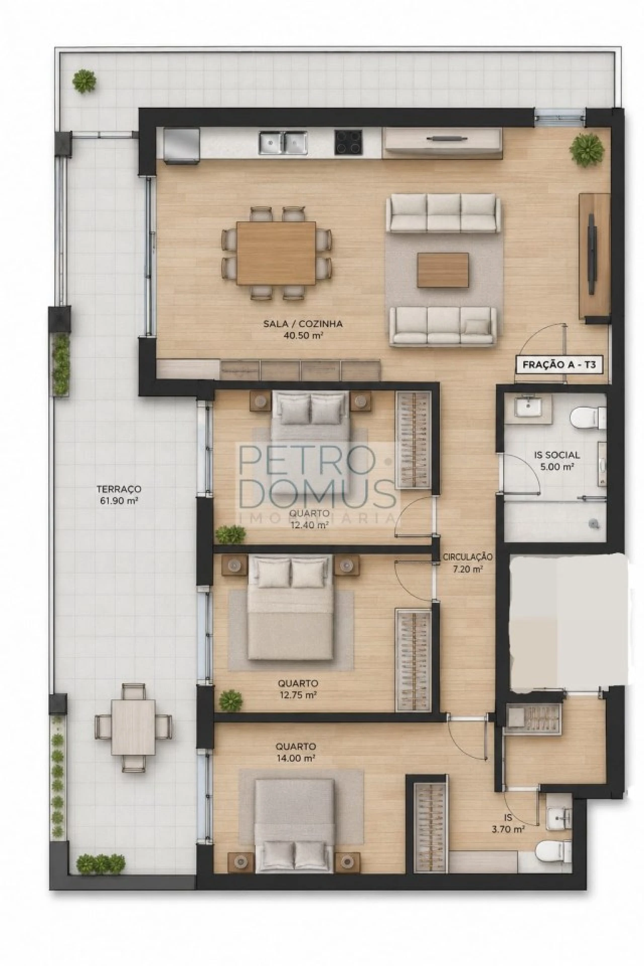 Apartamento T3 para Venda em Marrazes e Barosa Foto 1