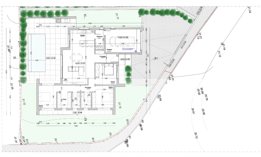 Moradia T3 para Venda em Nadadouro Planta 1