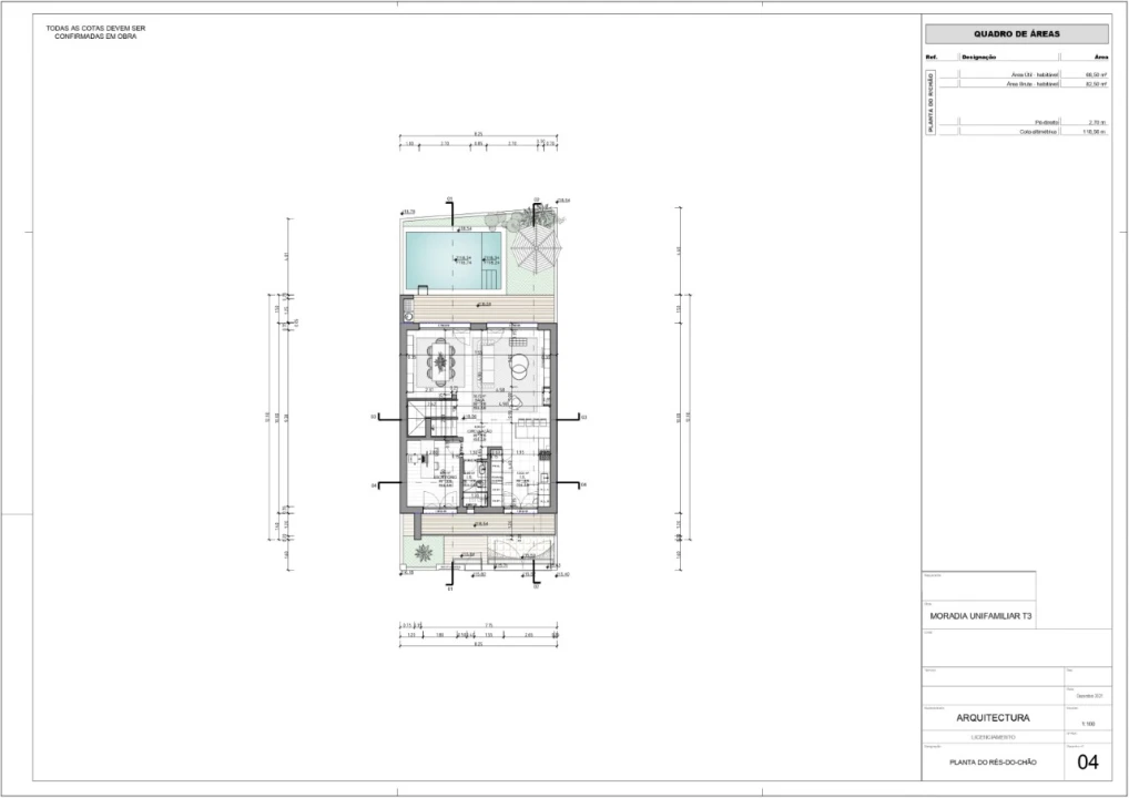 Moradia T4 para Venda em Vialonga Planta 4