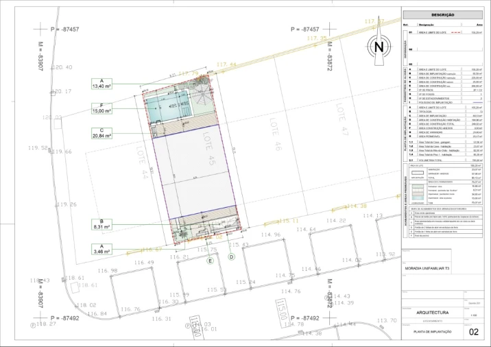 Moradia T4 para Venda em Vialonga Planta 2