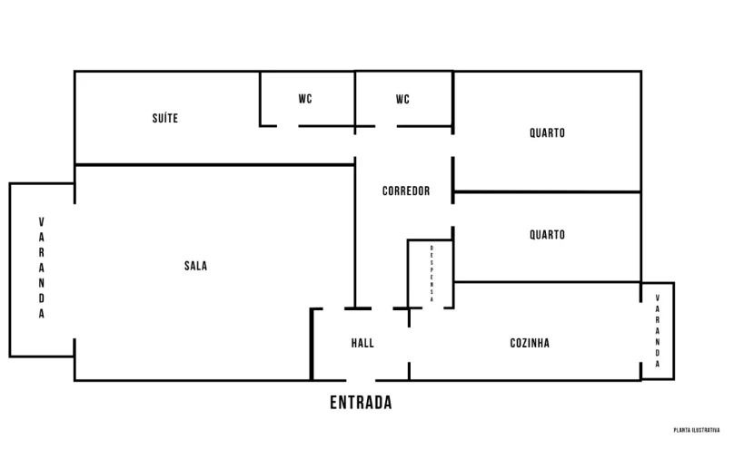 Apartamento T3 para Venda em Matosinhos e Leça da Palmeira Planta 1