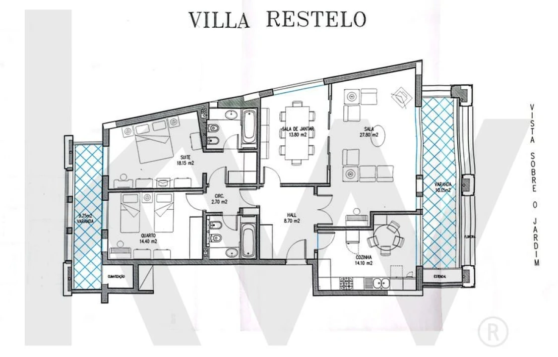 Apartamento T3 para Venda em Belém Foto 25