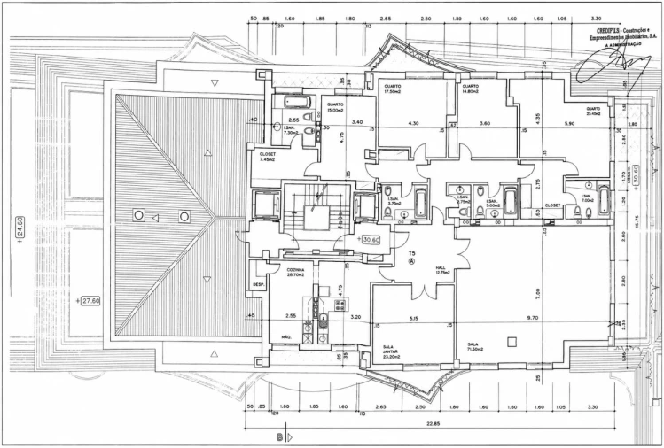 Apartamento T5 para Venda em Sacavém e Prior Velho Planta 1