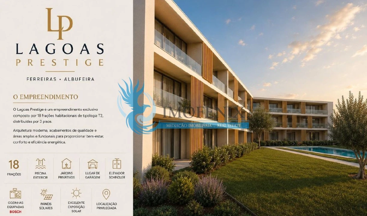 Apartamento T2 para Venda em Ferreiras Foto 1