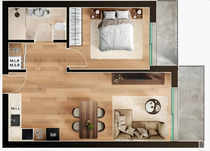 Apartamento T1 para Venda em Penafiel Foto 13