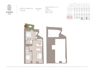Apartamento T2 para Venda em Santa Maria Maior