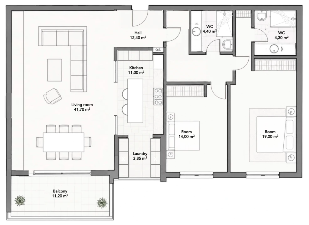 Apartamento T2 para Venda em Cascais e Estoril Foto 19