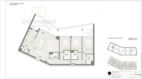 Apartamento T3 para Venda em Oliveira do Douro