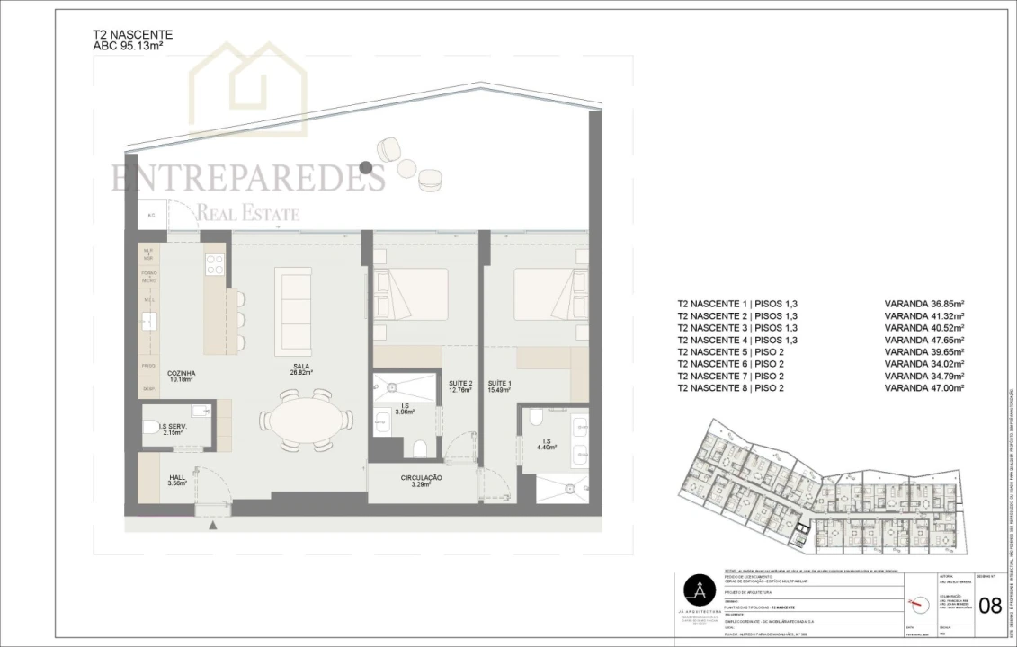 Apartamento T2 para Venda em Oliveira do Douro Foto 43