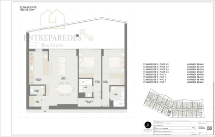 Apartamento T2 para Venda em Oliveira do Douro
