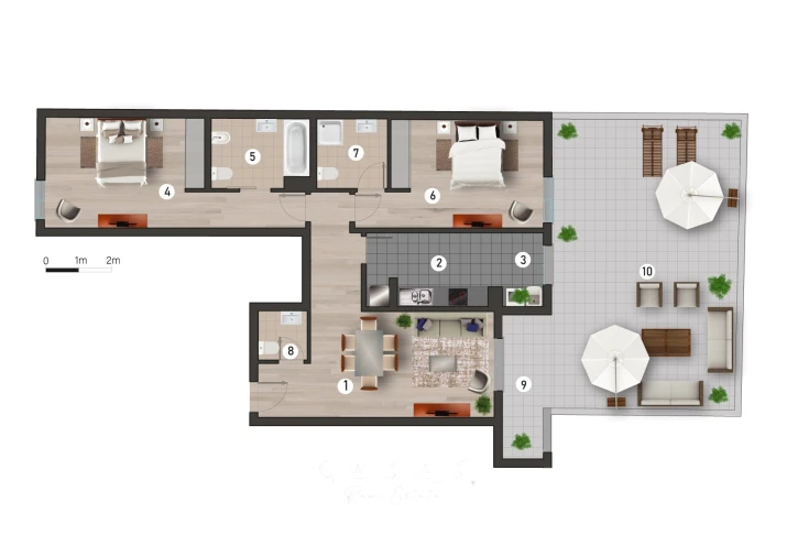 Apartamento T2 para Venda em Funchal (Se) Foto 24