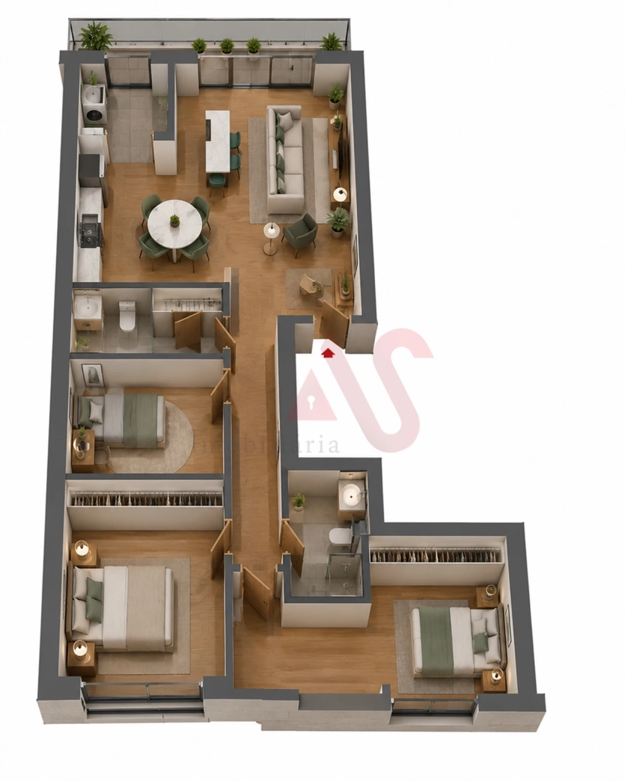 Apartamento T2 para Venda em Cristelos, Boim e Ordem Foto 8