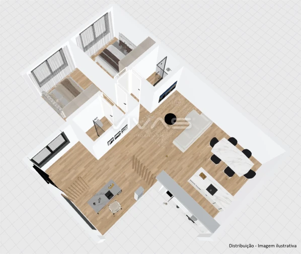 Apartamento T2 para Venda em Real, Dume e Semelhe Foto 13