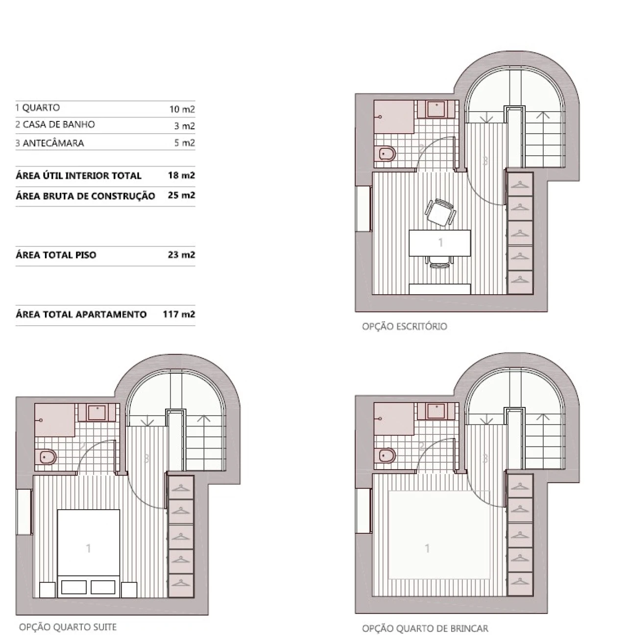 Apartamento T3 para Venda em Ramalde Planta 2