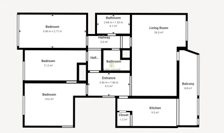Apartamento T3 para Venda em Carcavelos e Parede