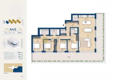 Apartamento T4 para Venda em Canidelo