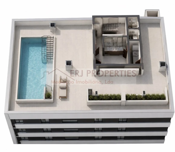 Apartamento T2 para Venda em Monte Gordo Foto 3