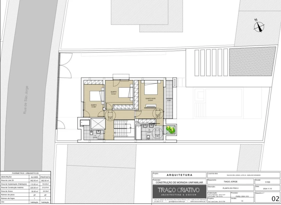 Moradia T4 para Venda em Sarilhos Grandes Planta 2