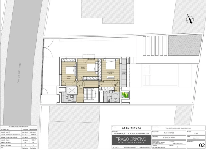 Moradia T4 para Venda em Sarilhos Grandes Planta 2