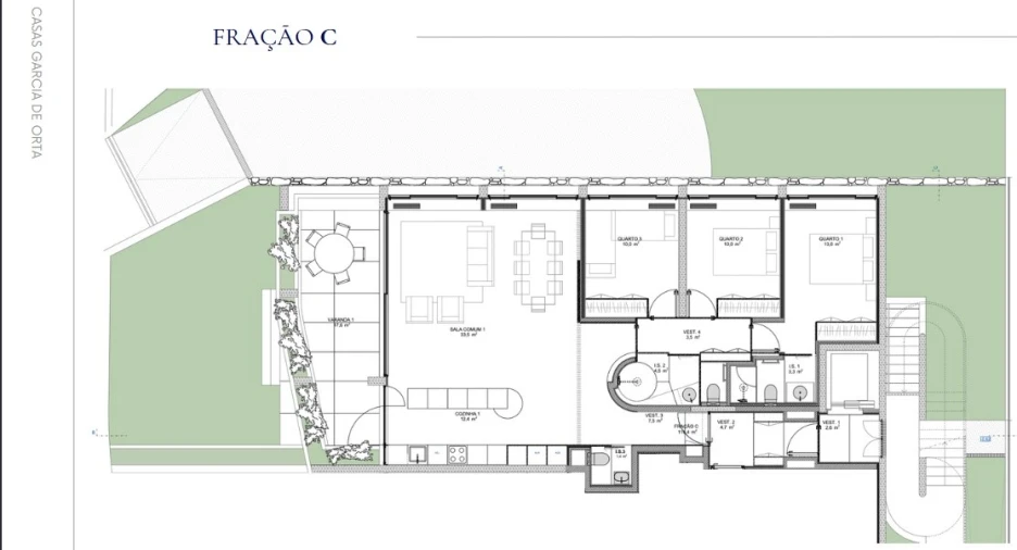 Apartamento T3 para Venda em Aldoar, Foz do Douro e Nevogilde Planta 1