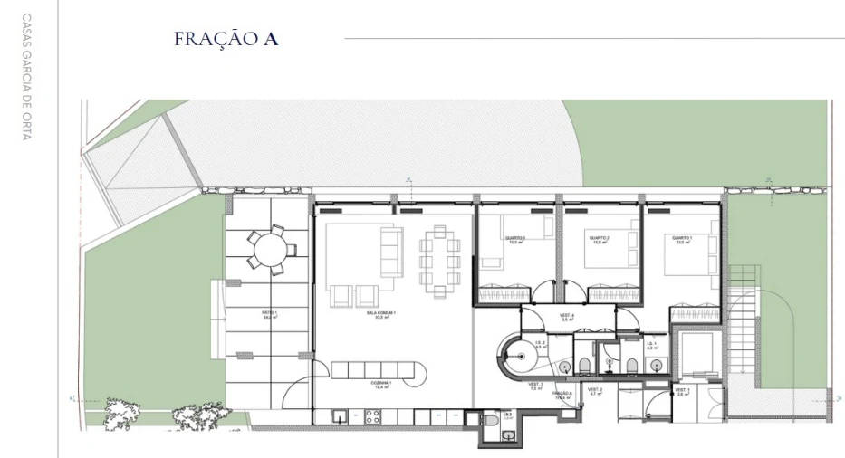 Apartamento T3 para Venda em Aldoar, Foz do Douro e Nevogilde Planta 1