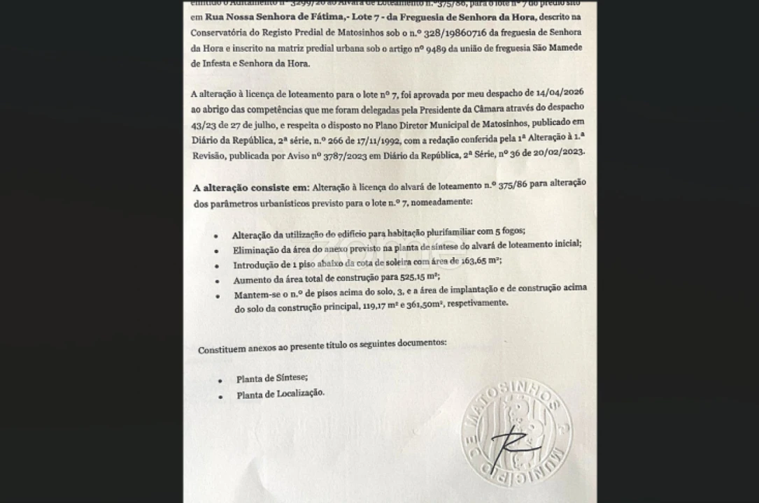 Terreno para Venda em São Mamede de Infesta e Senhora da Hora Foto 16