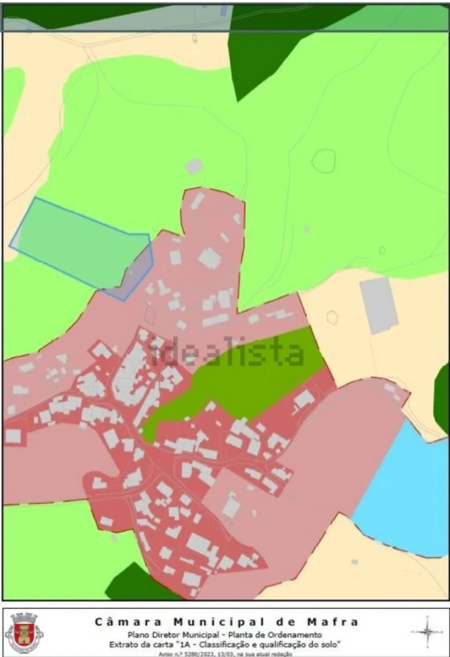 Terreno para Venda em Azueira e Sobral da Abelheira Planta 1