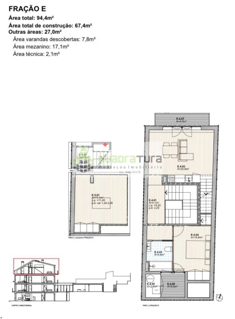 Apartamento T2 para Venda em Campanhã