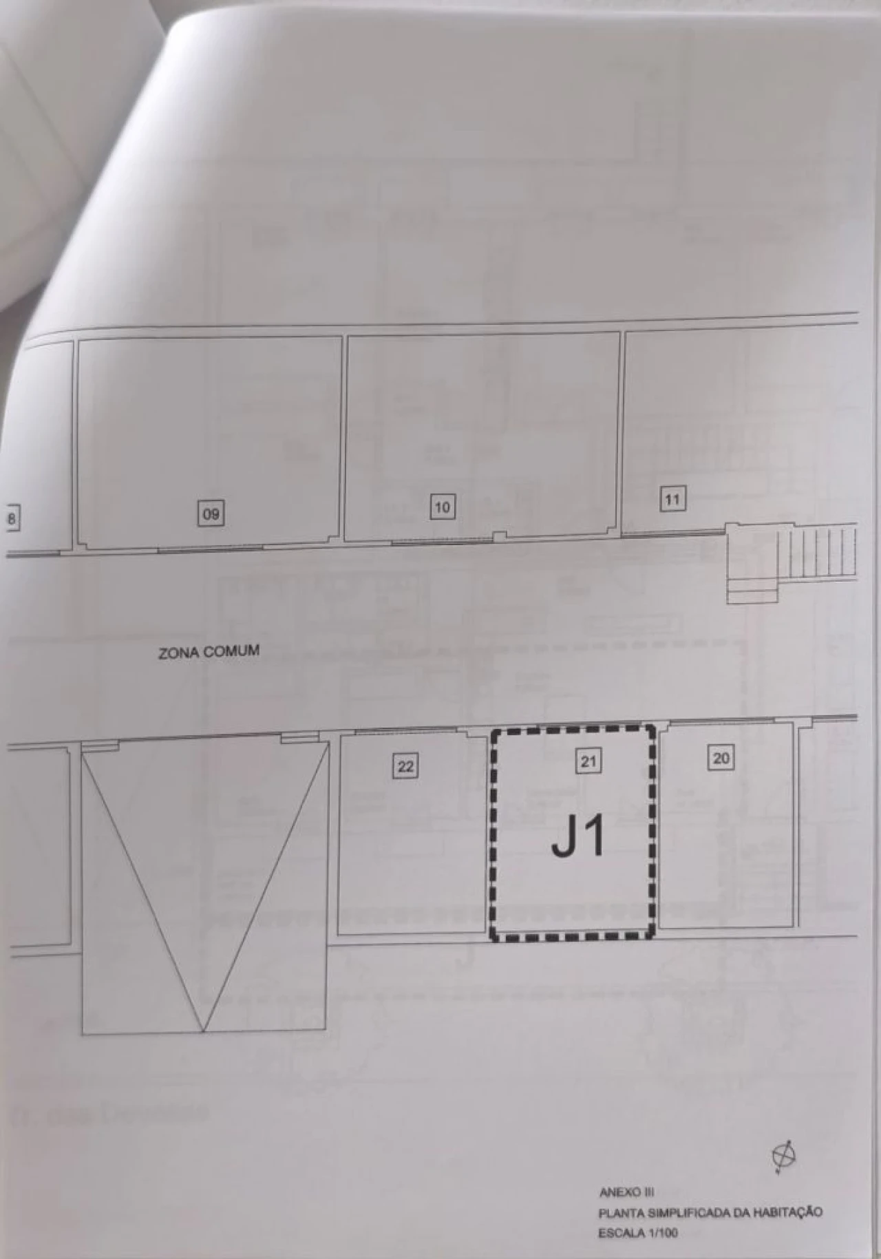 Apartamento T2 para Venda em Gião Planta 3