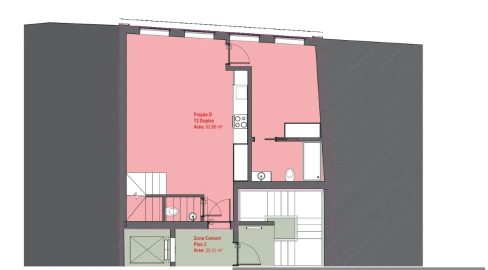 Apartamento T2 para Venda em Glória e Vera Cruz