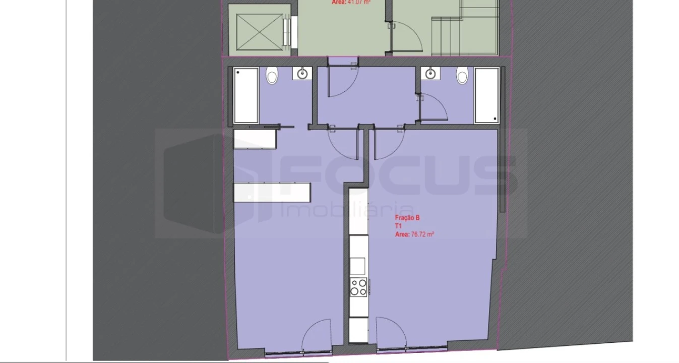 Apartamento T1 para Venda em Glória e Vera Cruz Foto 14