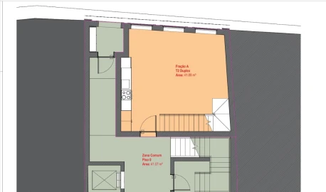 Apartamento T2 para Venda em Glória e Vera Cruz