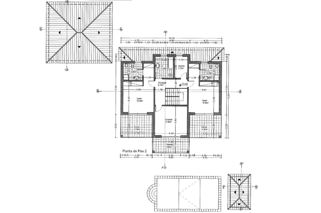Moradia T4 para Venda em Reguengo Grande Planta 3