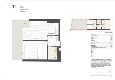 Apartamento T1 para Venda em Matosinhos e Leça da Palmeira