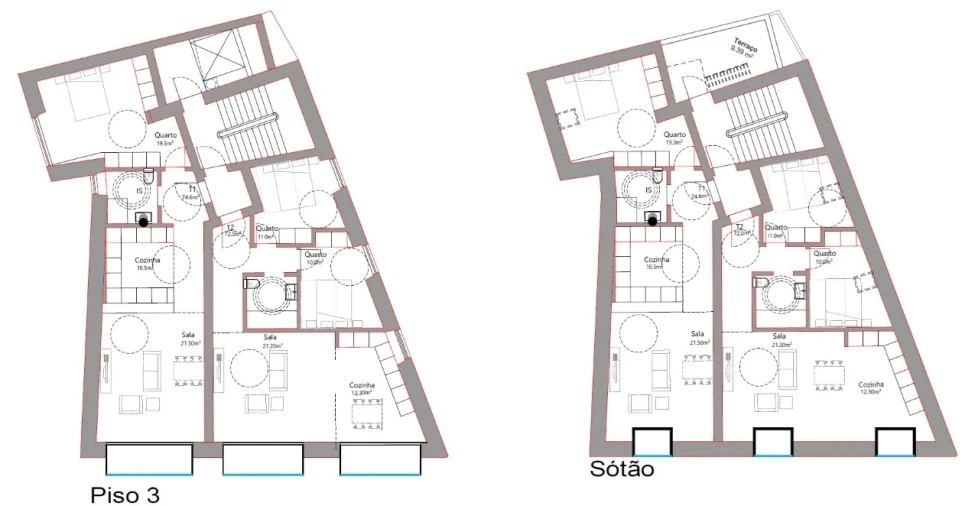 Apartamento T5 para Venda em Buarcos Planta 4