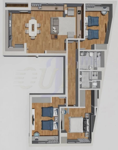 Apartamento T3 para Venda em Rio de Mouro