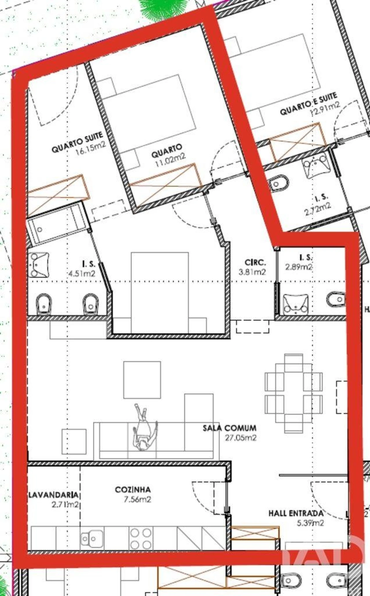 Apartamento T2 para Venda em Tavira (Santa Maria e Santiago) Foto 14