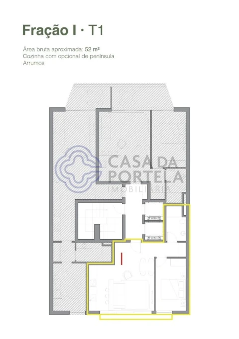 Apartamento T1 para Venda em Cedofeita, Santo Ildefonso, Sé, Miragaia, São Nicolau e Vitória