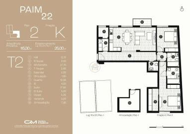 Apartamento T2 para Venda em Ponta Delgada (São José)