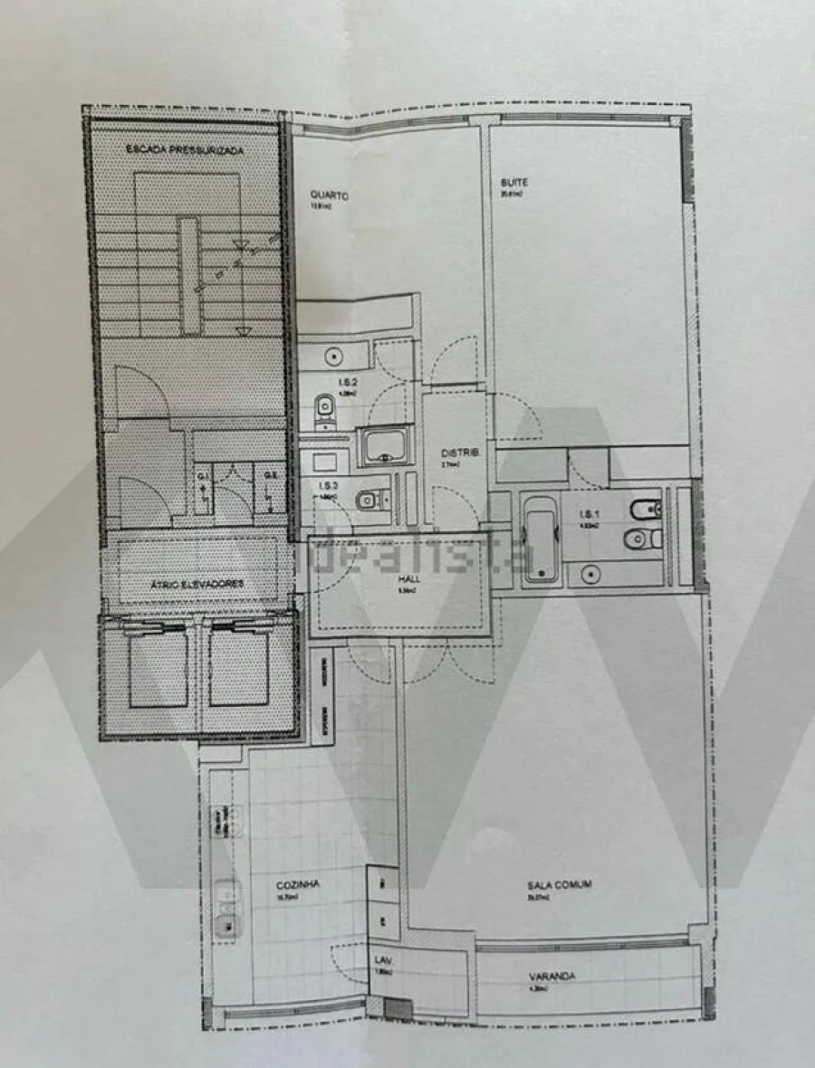 Apartamento T2 para Arrendamento em Santa Marinha e São Pedro da Afurada Foto 28
