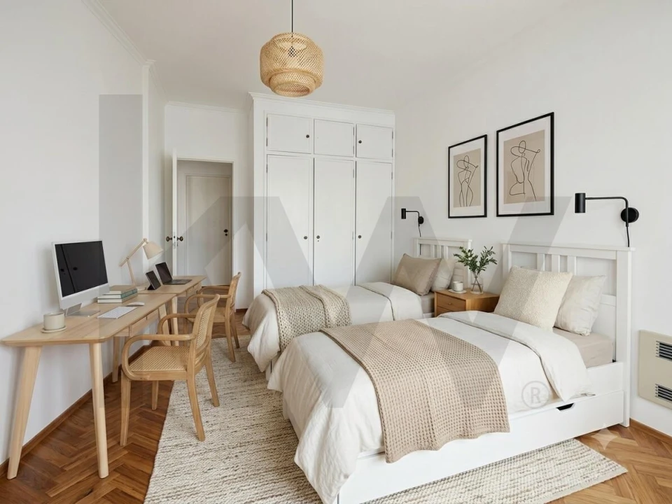 Apartamento T2 para Venda em Carcavelos e Parede Foto 7