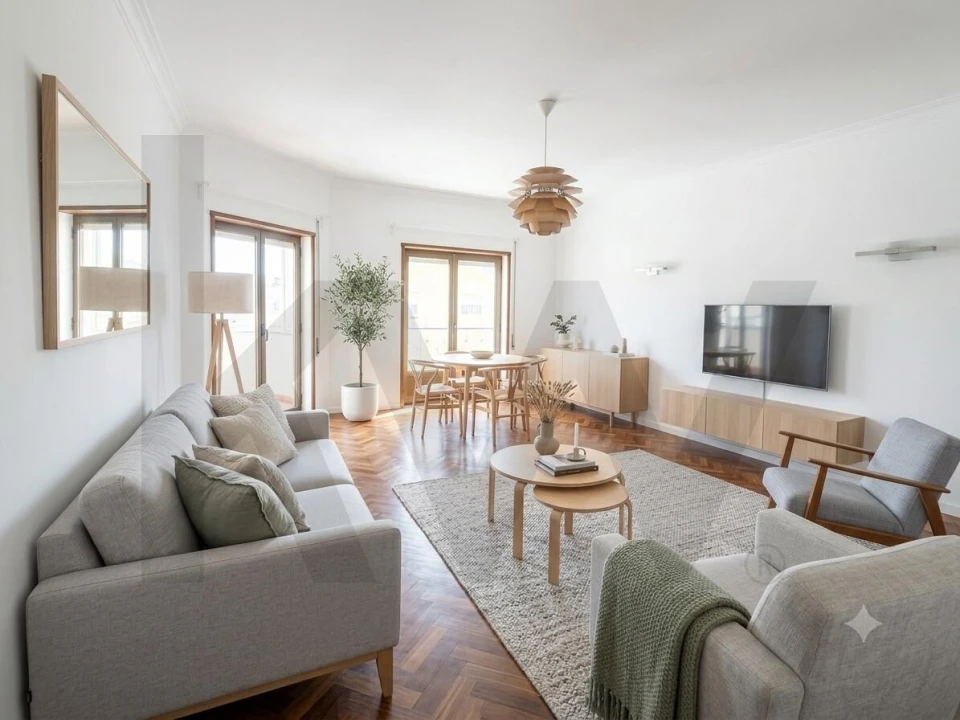 Apartamento T2 para Venda em Carcavelos e Parede Foto 1