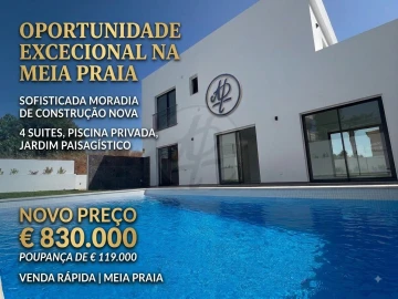 Moradia T4 para Venda em Lagos (São Sebastião e Santa Maria)