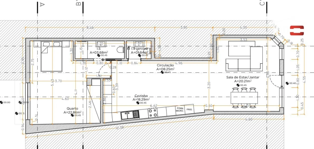 Apartamento T1 para Venda em Montijo e Afonsoeiro Foto 29