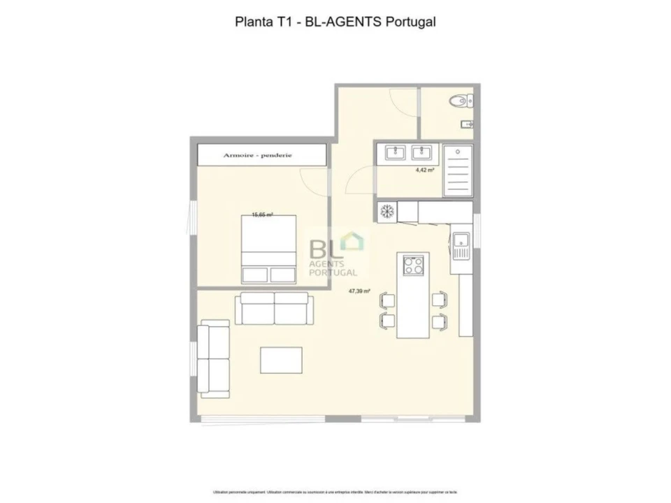 Moradia T4 para Venda em Quelfes Planta 2