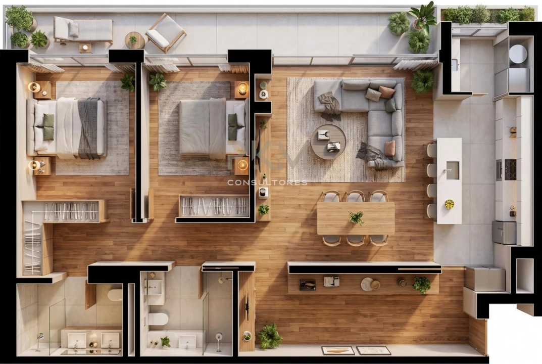 Apartamento T2 para Venda em Amarante (São Gonçalo), Madalena, Cepelos e Gatão Foto 12
