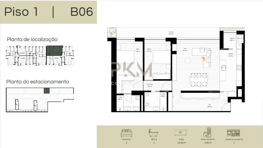 Apartamento T2 para Venda em Amarante (São Gonçalo), Madalena, Cepelos e Gatão Foto 43