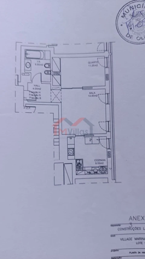 Apartamento T1 para Venda em Olhão