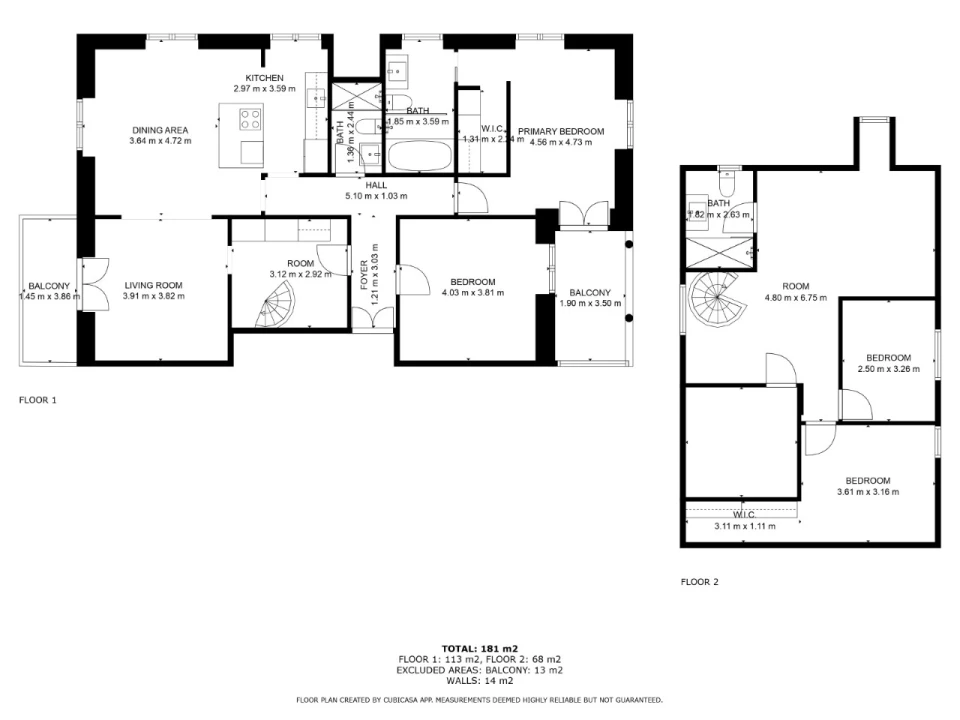 Apartamento T2 para Arrendamento em Cascais e Estoril Planta 3