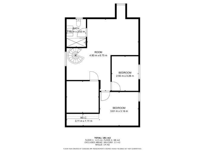 Apartamento T2 para Arrendamento em Cascais e Estoril Planta 1